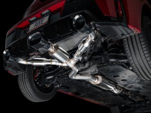 Toyota GR Corolla Performance Exhaust - AWE Tuning - Cat Back Touring Edition - Diamond Black - `23-`27